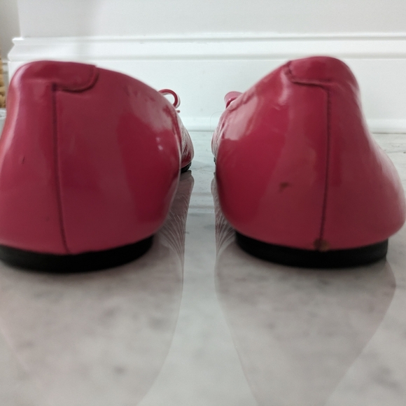 COACH pink patent leather ballet flats - Picture 4 of 5